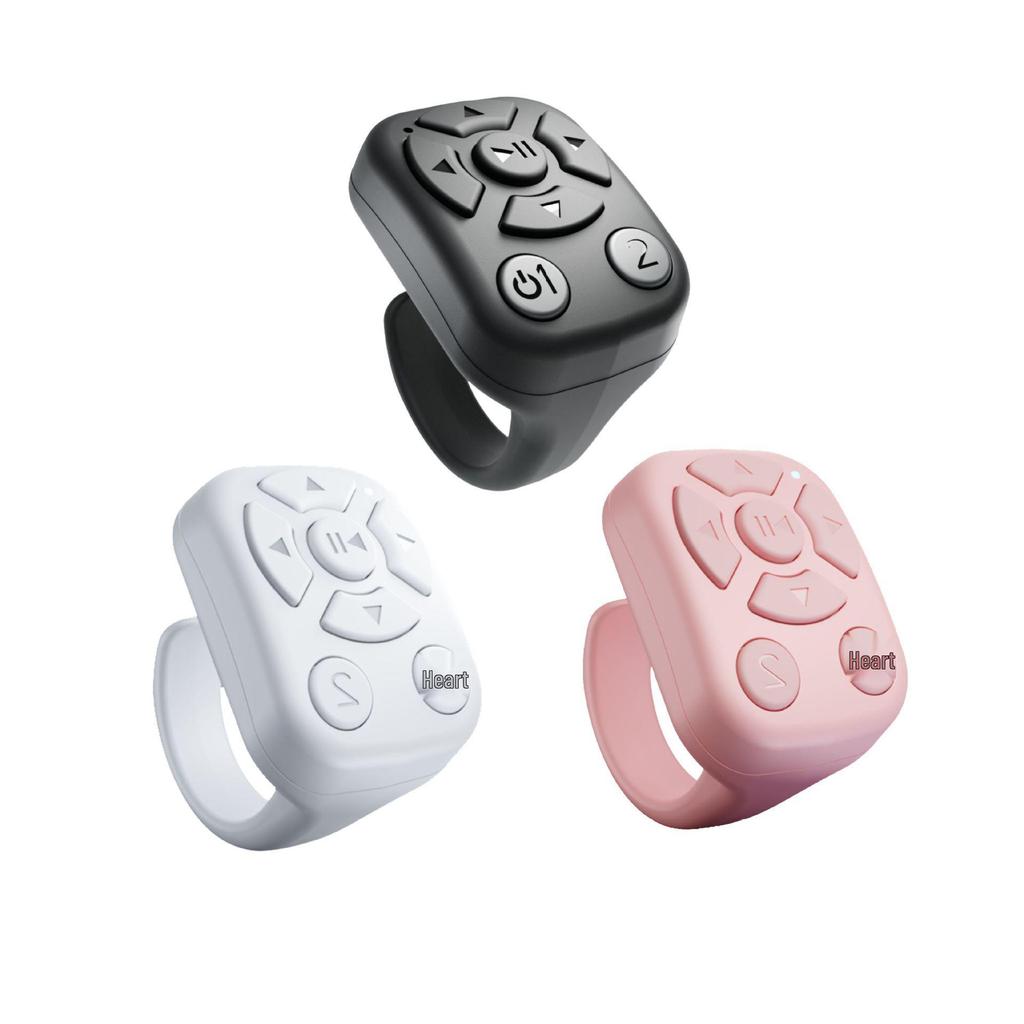 Multifunktioneller Bluetooth Selfie-Stick & Video-Auslöser mit Ringfernbedienung für TikTok