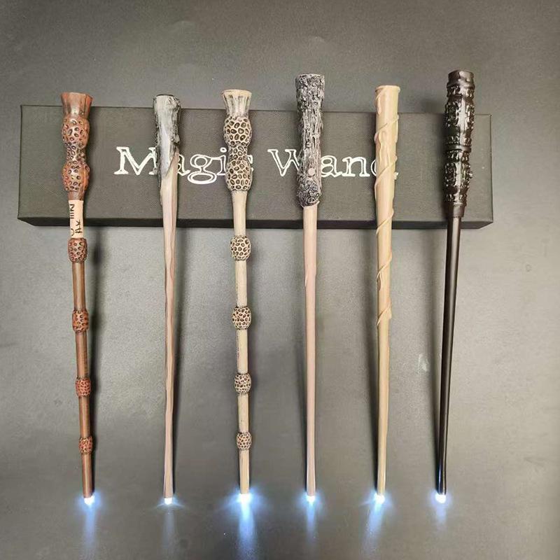 Harry Potter leuchtende Zauberstäbe: Hermine & Dumbledore - Halloween- & Weihnachtsfeier-Requisiten