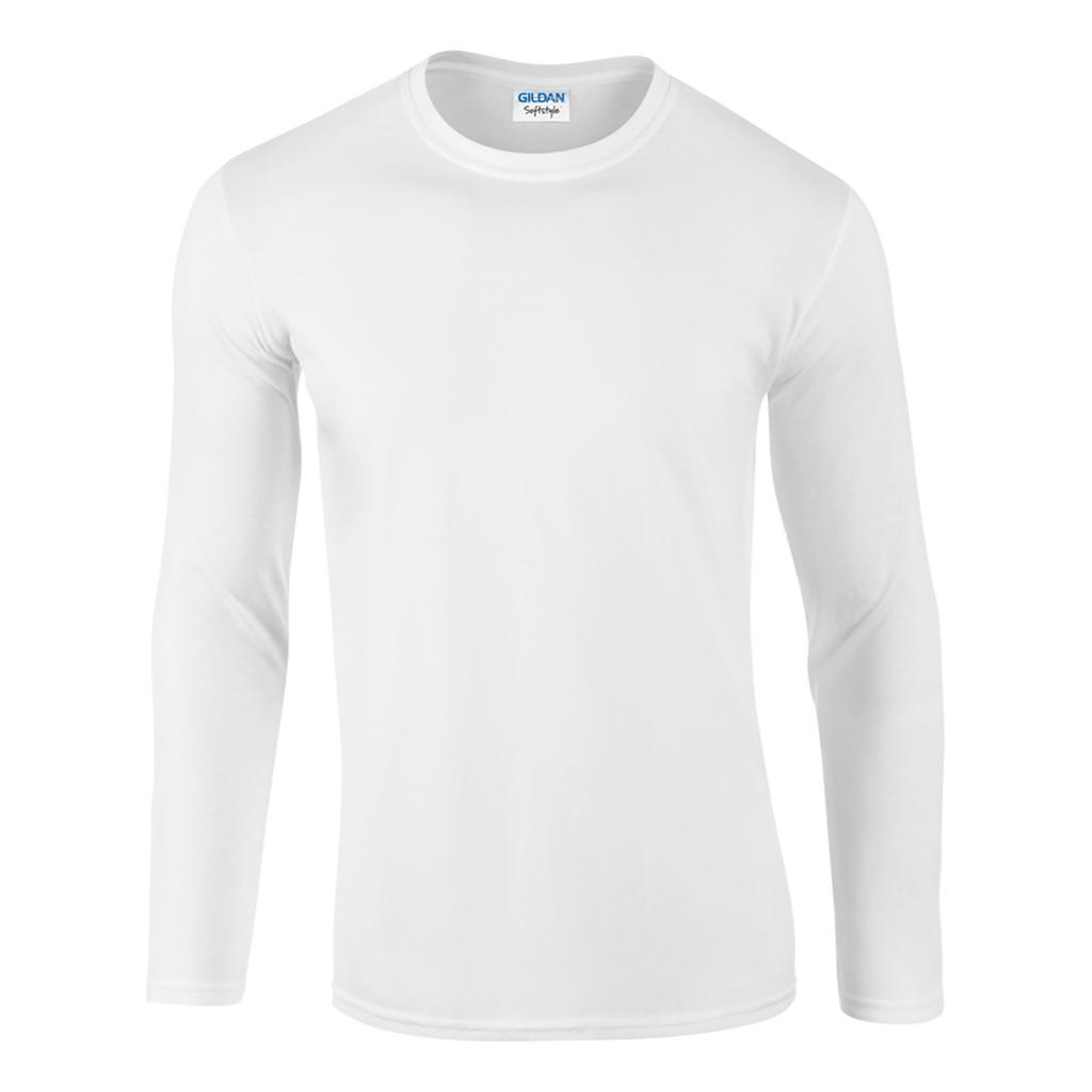 Gildan Mens Soft Style Long Sleeve T-Shirt