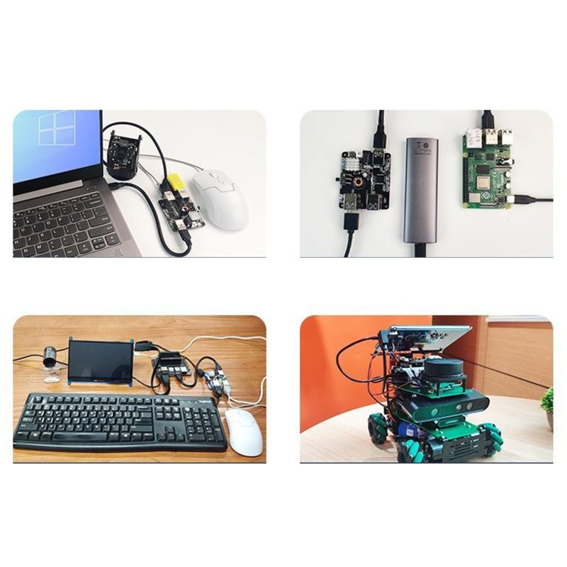 4 orts USB3.0 HUB Expansion Board for obot Car ocking Station 5Gb Splitter For  for NO  4B OS o