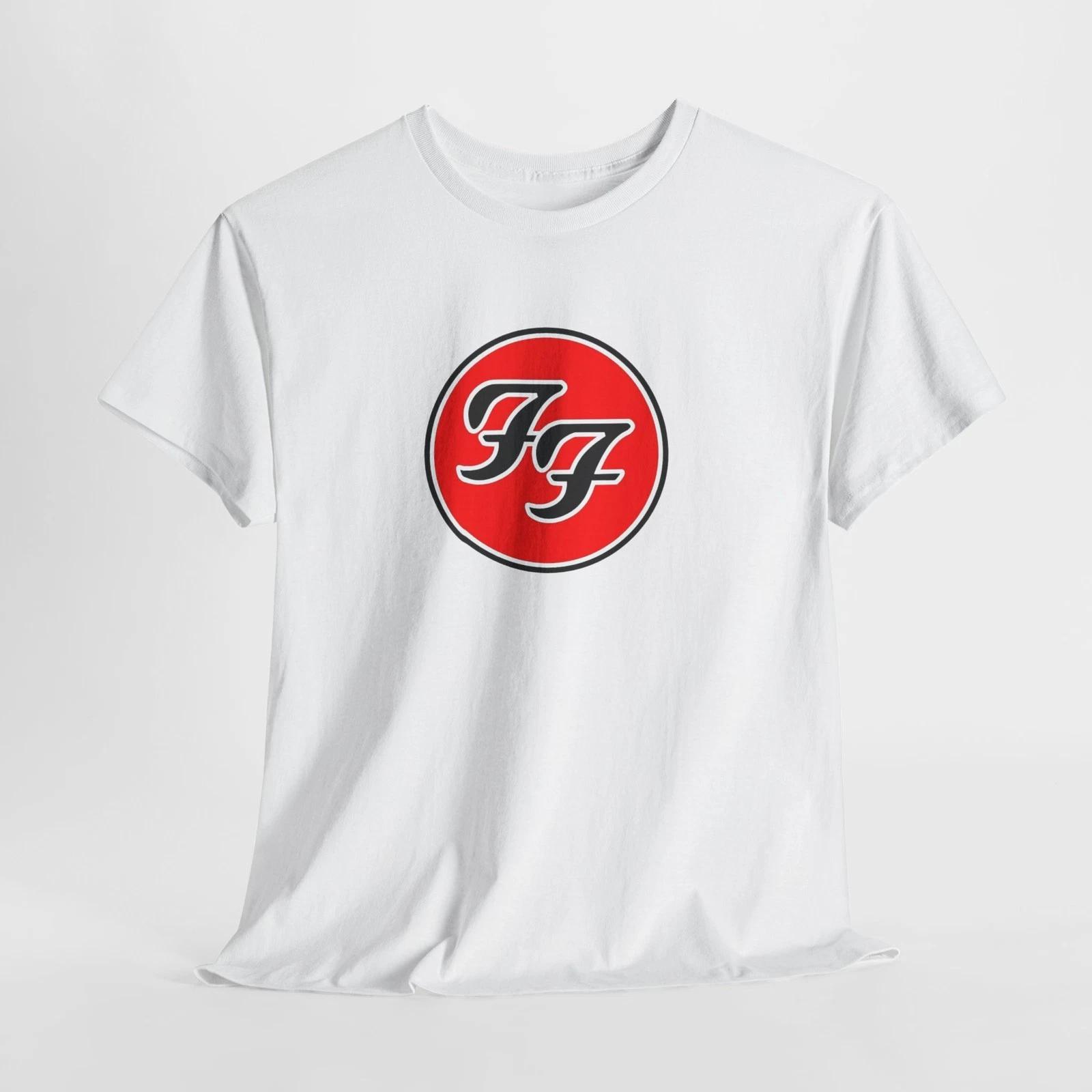 Men s and Women s T-shirts Foo Fighters T-Shirt – Unisex Rock Band Cotton Tee for Men Women Fans S
