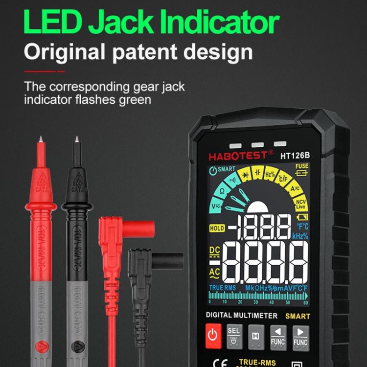 HABOTEST HT126B Digital High Precision Mini Multimeter