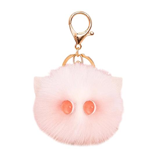 Keychain Pendant Plush Cartoon Cat Charm Key Chain Versatile Key Holder Backpack Car Key Accessories