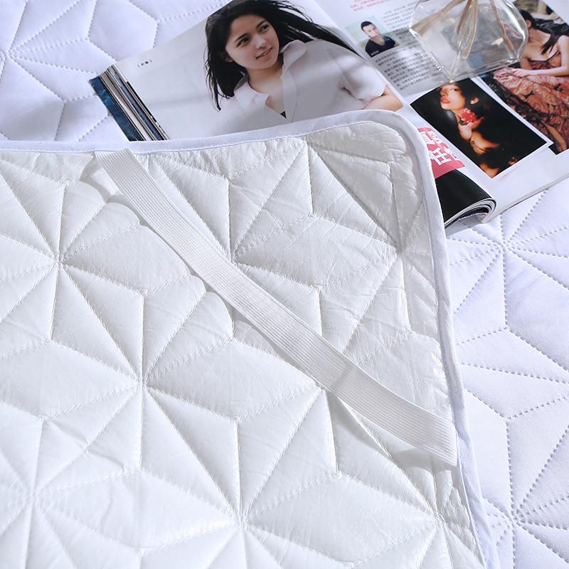 Fitted Bedsheet Waterproof Mattress Protector Urine Bed Sheet Pads Anti Dust Mite Covers ,Diapers and Prevent Mattress Gett Wet By Night Urine Raya