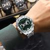 POEDAGAR Sports Luxury Man Wristwatch Dual Time Display Digital Week Date LED Luminous Men Watch Electronic Quartz Watches