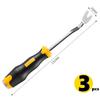 1Pc Screwdrivers Nail Puller Nail Driver Pry Tools Panel Upholstery Fastener Remover For Home Repair Workshop Hand Manual Tools