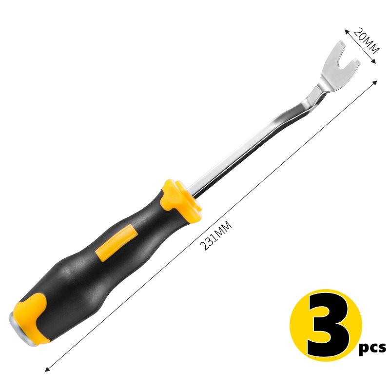 1Pc Screwdrivers Nail Puller Nail Driver Pry Tools Panel Upholstery Fastener Remover For Home Repair Workshop Hand Manual Tools