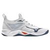 Mizuno Wave Dimension Simple Versatile Low-Top Training Shoes Unisex Sneakers White Blue V1GA224022