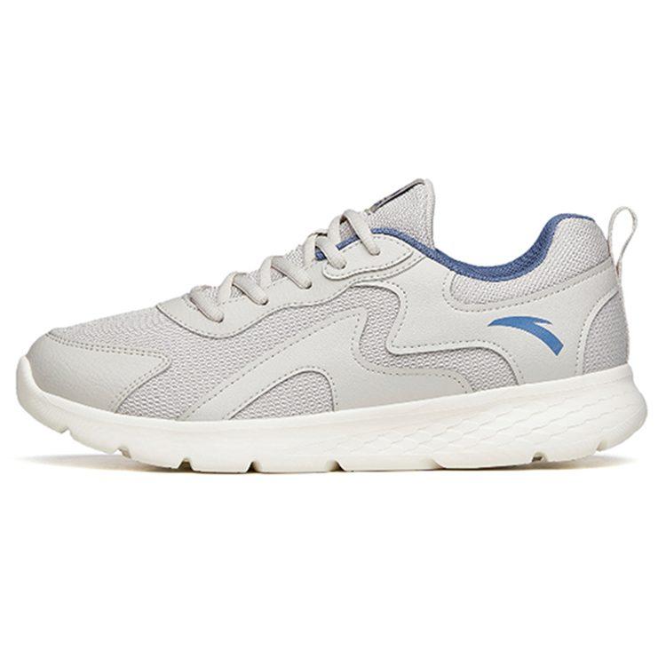 Anta Running Collection Cushioning Slip Resistant Abrasion Resistant Low Top Running Shoes Men's Gray Blue Multicolor 912145521-3