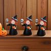 3Pcs Creative Halloween Witch Ornament Cartoon Halloween Party Decoration  Home Decor