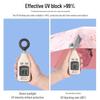 Mini Portable Sun & Rain Umbrella: Anti-UV Black Glue Parasol for Women