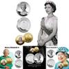 Colorized Queen Elizabeth Ii Commemoration Coins A Royal Canadian Mint Masterpiece