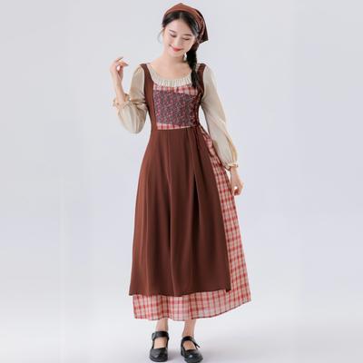 Ladies Halloween Costume Family Play Costume Stage Costume