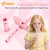 Sondery Sopranino Recorder German Style ABS Resin Beginner-Friendly Plastic Body Portable Pouch with Fingering Chart