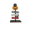 Halloween Decorations Desktop Ornaments Wooden Pumpkin Table Small Ornaments Atmosphere Layout New Scene Props Table