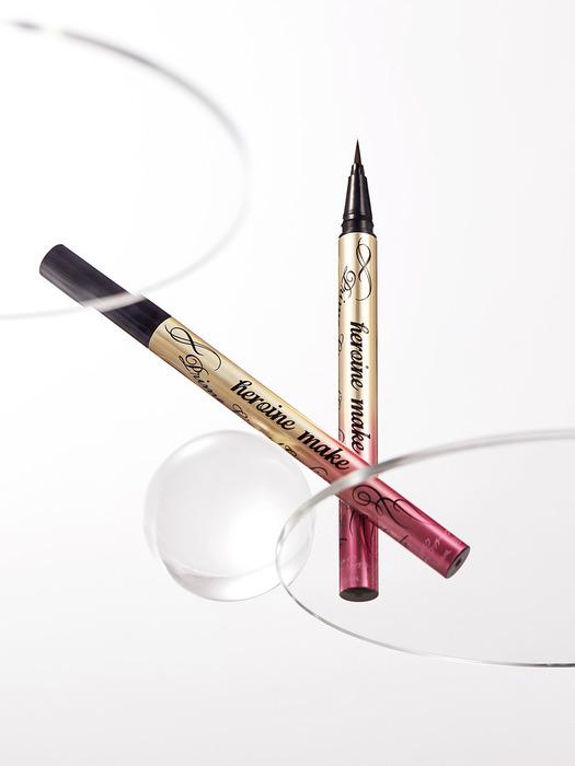 Kiss Me [Fur Pouch Free] Kiss Me Heroine Make Prime Liquid Eyeliner Rich Keep (5 Colors)