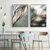 Nordic Wall Art Golden Palm Leaf Plant Canvas Painting Print Poster Botanical Scandinavian Decoration Picture Artwork Home Decor