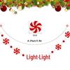 Christmas Theme Jewelry Store Decoration: Felt Garland & Tree Banner for Wall