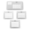 Popular 4-Envelope Invitation Card Template with Fixed Layout for Graduates