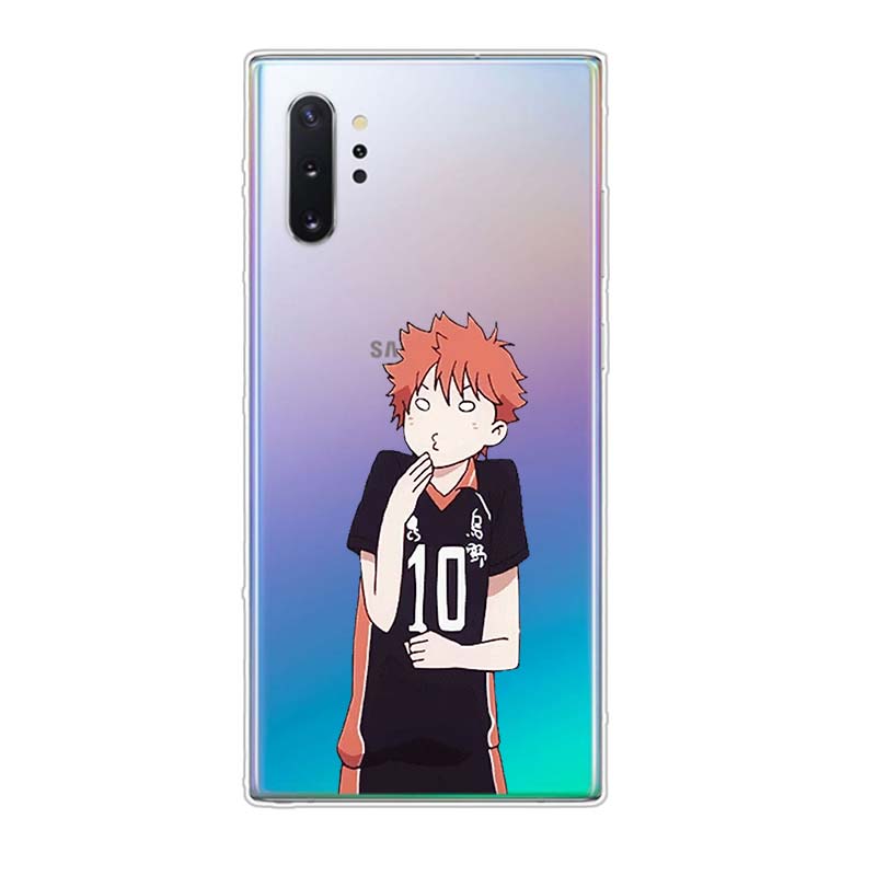 

Haikyuu Hinata Attacks аниме для Samsung Galaxy Note 20 10 9 8 Plus Ultra Lite M31 M31S M10 M10S M20 M21 M30 чехол для телефона Samsung M60S