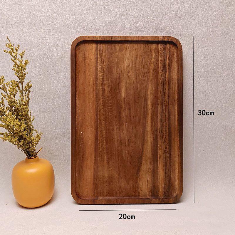 

Ruhan Japanese Style Acacia Wood Serving Tray