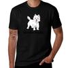 Westie Bästis West Highland White Terrier Söt Westie T-shirt Snygg Grafisk Kortärmad Topp