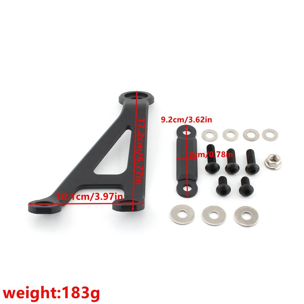 Motorcycle Accessories Aluminum Exhaust Hanger For Kawasaki Z900 ZR900 SE 2019-2024