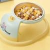 Dog Food Bowl Cartoon Elevated Pet Feeder Non-Slip Base Anti-Tipping Suspended Cat Bowl Anti-leak Water Food Bowl Dog Watering