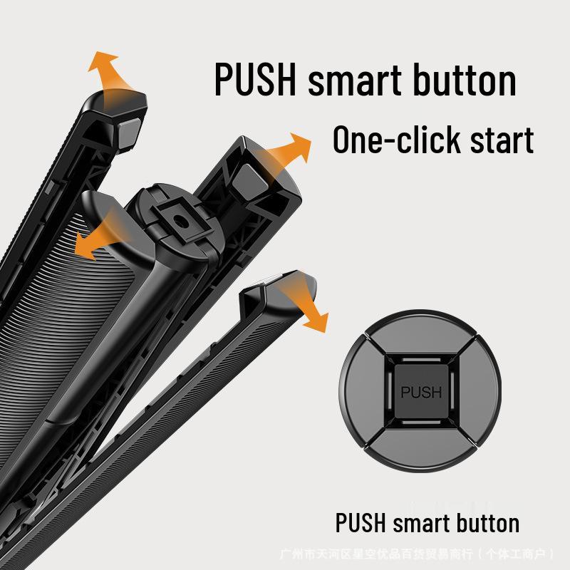 Double-Sided Teleprompter Stand for Phone Streaming and Shooting