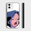 A-AOKIZY Animation Art Phone Case For IPhone 17 Air 16 15 14 13 Pro Max 11 12 Black Silicone Cover