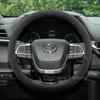 Suede Warm Car Steering Wheel Cover For Toyota Sienna 2026 Camry -2025 Winter Heating Covers For Covers Auto Accessories