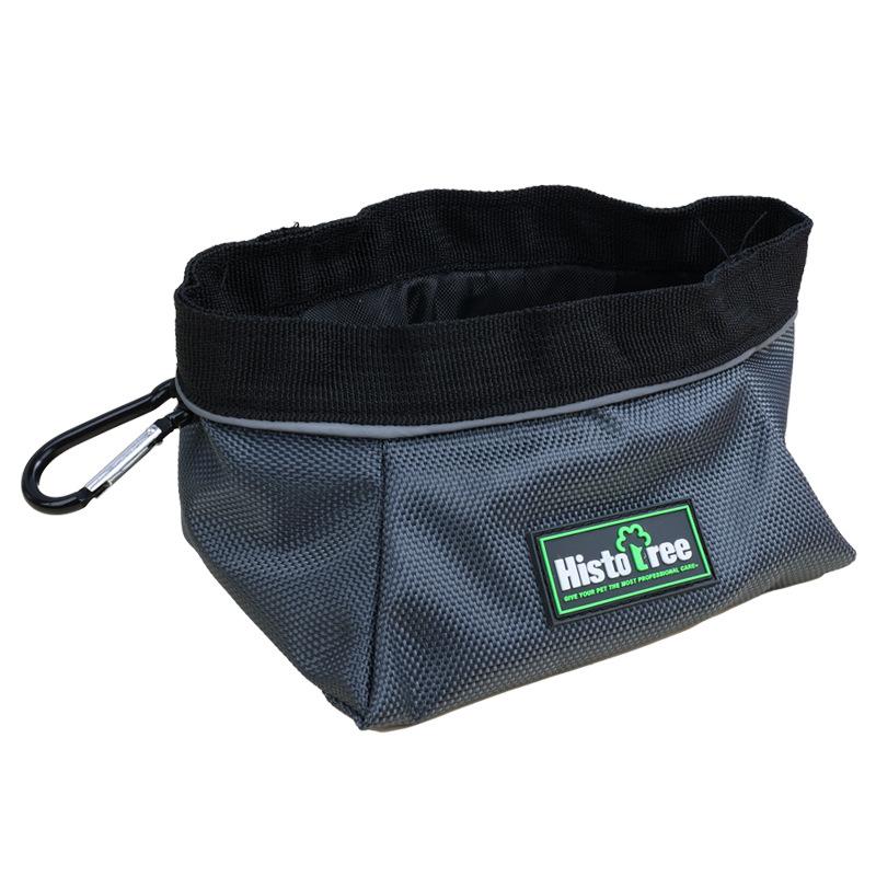 Pet folding bowl can be stored, cat and dog bowl, outdoor portable dog food basin, pet supplies