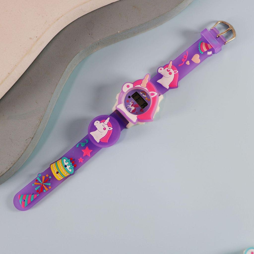 Children's Cartoon Luminous Electronic Watch - Perfect Birthday or Children's Day Gift for Elementary Students