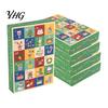 Weihnachts-Überraschungsspielzeug 5 Stück 24-Tage Adventskalender-Box, Leere Geschenkbox mit saisonalen Countdown-Ziehlaschen-Fenstern, Behälter, Feiertags-Partygeschenk