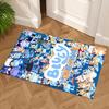 Bluey Customized Name Area Rug Perfect for Entryway Decorate room Study room Dining Room Anti-slip Rug Decorate Offices Wedding Party Gift