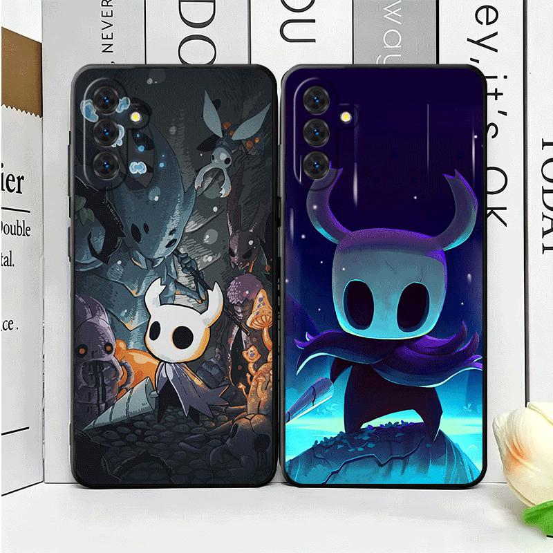 H-Hollow K-Knight Game Soft Phone Case for Samsung A17 A37 A57 A16 A26 A36 A56 A15 A25 A35 A55 A14 A24 A34 A54 A13 A23 A33 A53 A