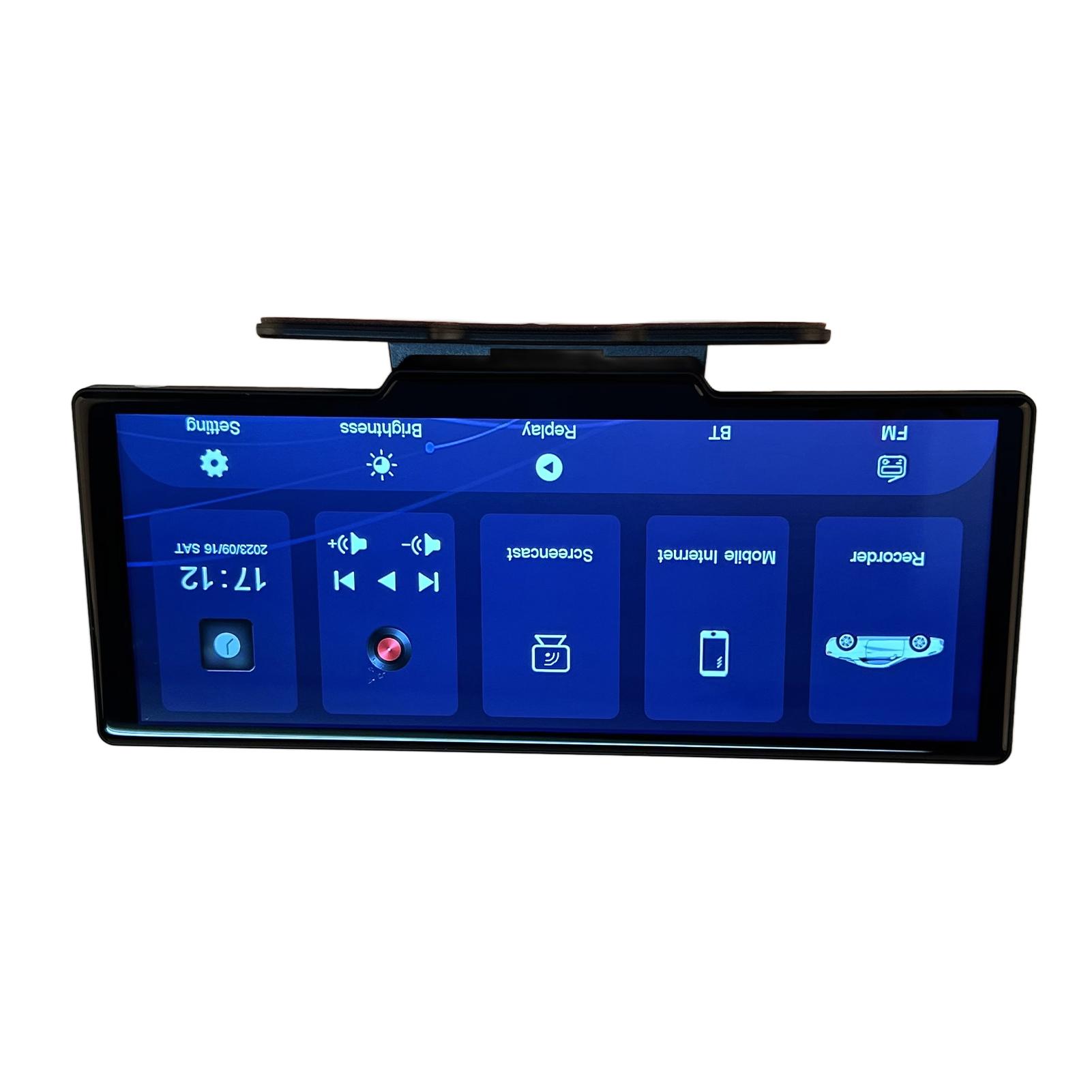 

Зеркало видеорегистратора Многофункциональный WIFI Высокое разрешение Автомобильный видеорегистратор Видеорегистратор BT5.0 Мониторинг парковки