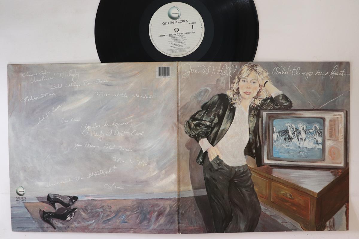 

LP Record JONI MITCHELL - Wild Things Run Fast GHS2019 GEFFEN 1982 US Rock Used