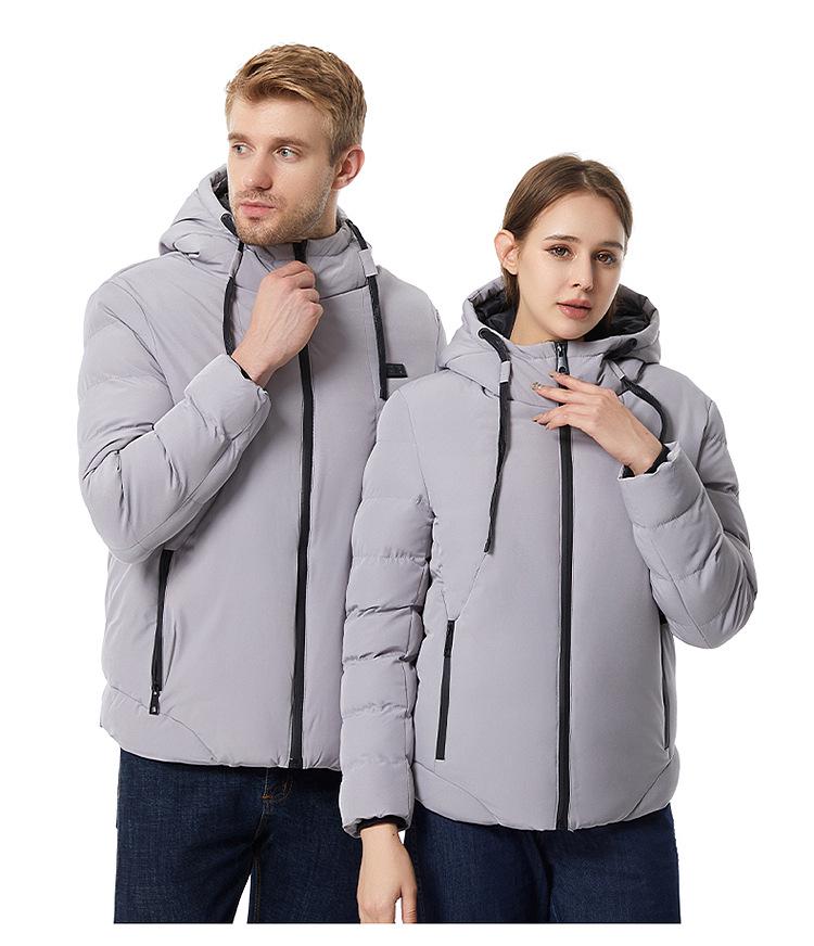 Men's 15-Zone USB Heated Cotton Jacket: Smart, Constant Temperature for Winter Cold Protection