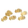 10Pcs Metal Corner Protector Retro Style Durable Brass High Hardness Widely Used Corner Guards for Case Box Furniture