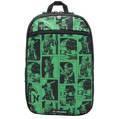Small Extended Backpack, for Boy Green Backpack