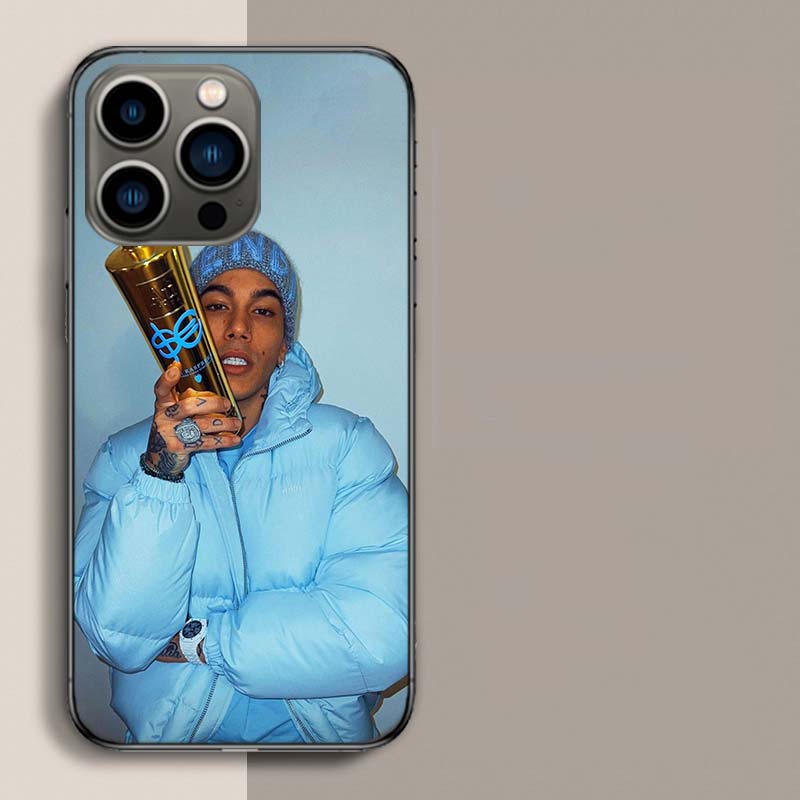 Rapper Sfera Ebbasta Phone Case For Iphone 17 Air 15 Pro 14 Plus 16 Pro Max 17E 16E 12 13 Mini 11 Cover Cute Fundas