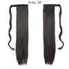 Long Straight Ponytail Synthetic Hair Fiber Heat Resistant Straight Hair With Ponytail Hair Extended Black Brown Headwea