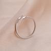 Cazador Geometric Lightning Open Rings for Women Stainless Steel Jewelry Simple Adjustable Ring Friends Gifts Wholesale Trendy