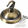 JOYINLED Ceiling Rose Hook Plate Vintage Metal Fitting with Accessories for Chandliers Pendant Lights Hanging Lights Decorations