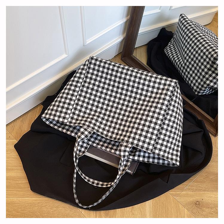 2025 Fashionable Lightweight Large Capacity Tote Bag - Versatile, Simple, Lazy Style Shoulder Bag for Travel.