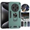 Military Shockproof Armor Case For Xiaomi 15 Ultra Poco X7 Pro C75 Redmi Note14ProPlus 14C A3 Ring Stand Holder Protection Cover