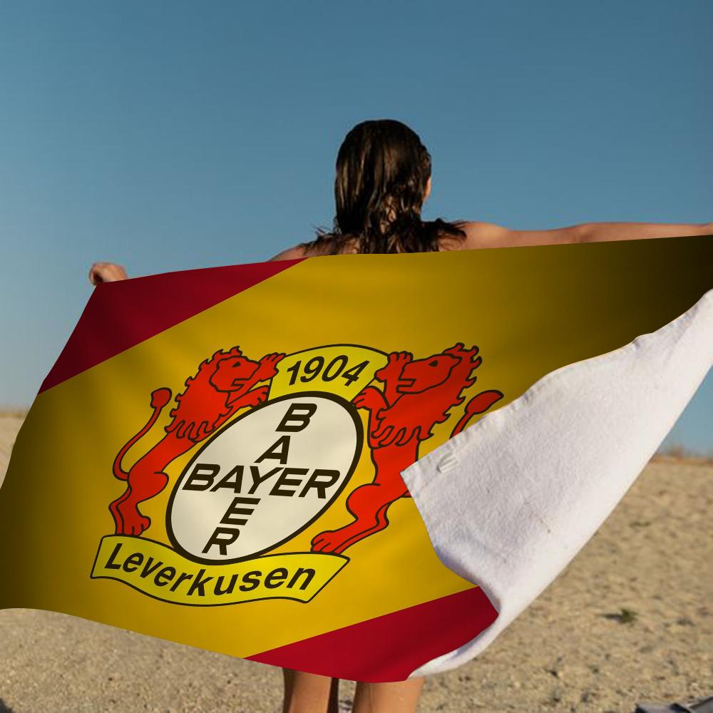 B-Bayer L-Leverkusen Microfiber Printed Beach Towel Mountain Climbing Yoga Beach Swimming Running Absorbent Soft Towel