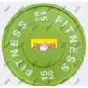 Colored Rubber Barbell Weight Plate