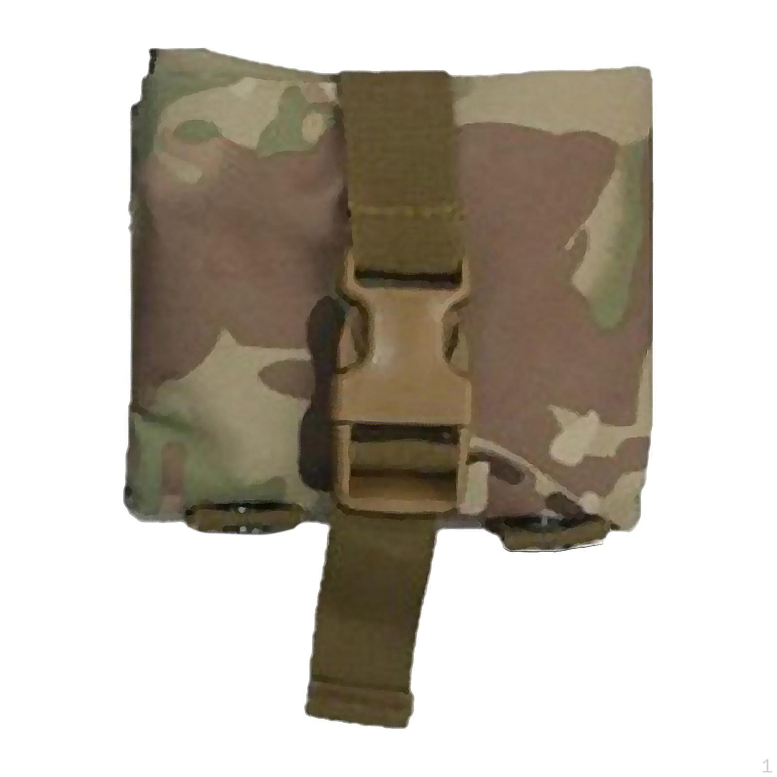 

Multifunction Waist Packs Drawstring Bag Magazine Dump Pouch for Hunting Multicolor